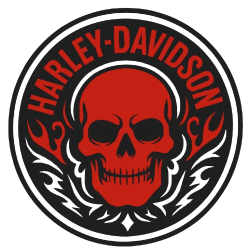 Posavasos Skull Rojo Furia